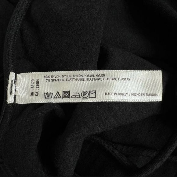 Floreat Strappy Seamless Slip Dress in Black - S - Picture 6 of 7